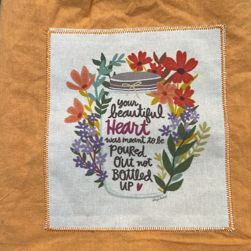NEW Set 2 Kitchen Dish Towel Mason Jar Floral Flowers Cottage Mothers Day Spring